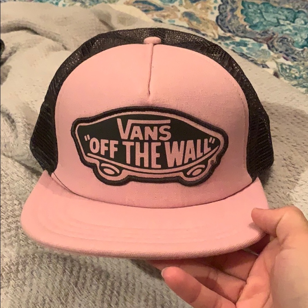 Vans pink hat